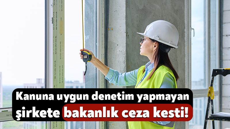 Kanuna uygun denetim yapmayan Alpçelik Yapı Denetim Şirketi’ne bakanlıktan ceza! Gebze’de faaliyet gösteren Alpçelik Yapı Denetim Şirketi, Çayırova’daki yapıyı kanuna