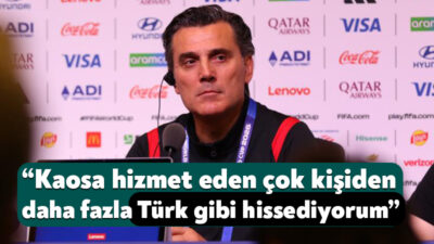 A Milli Futbol Takımı Teknik Direktörü Vincenzo Montella, Avustralya maçından