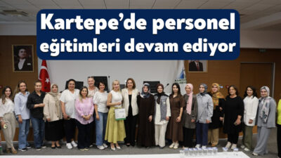 Kartepe Belediyesi, çalışanlarının kişisel ve mesleki gelişimlerine katkı sağlamak amacıyla