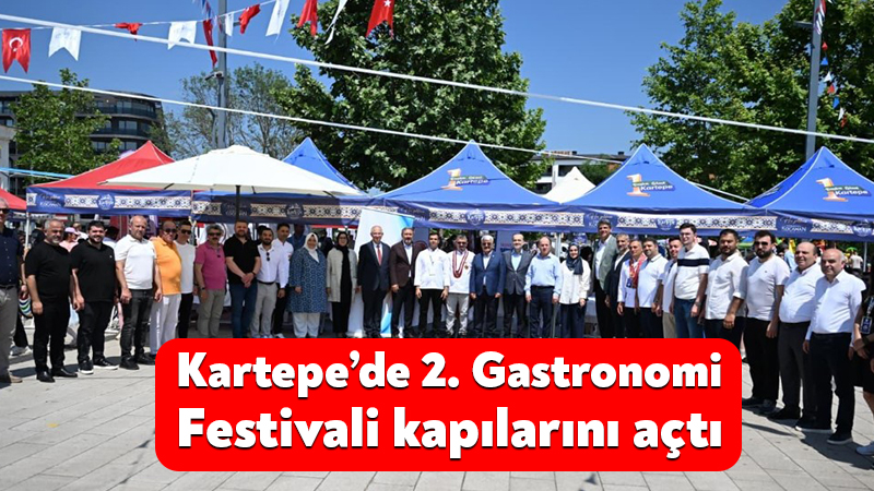 Kartepe’de 2. Gastronomi Festivali kapılarını açtı Kartepe Belediyesi’nin ev sahipliğinde bu yıl ikincisi düzenlenen Kartepe Gastronomi
