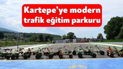 Kartepe Belediye Başkanı Av. M. Mustafa Kocaman, yapımı tamamlanan Trafik