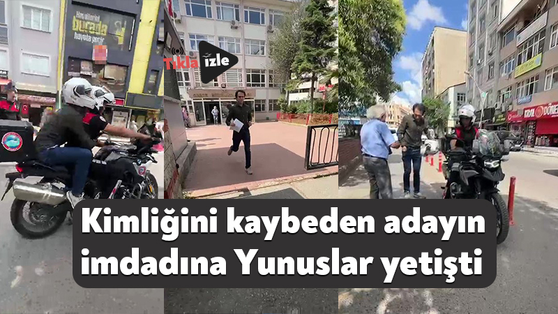 Kimliğini kaybeden adayın imdadına Yunuslar yetişti Kocaeli’nin Gebze ilçesinde TYT'ye giren bir aday, kimliğini kaybetmesi üzerine