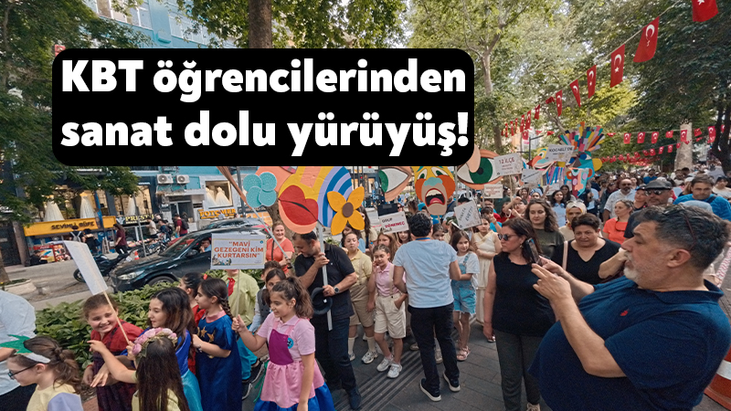 Kocaeli Bölge Tiyatrosu öğrencilerinden İzmit’te sanat dolu yürüyüş! Kocaeli Bölge Tiyatrosu öğrencileri “31.Çocuk ve Genç Oyuncular Tiyatro Festivali”ni