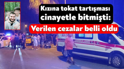 Kocaeli'nin Karamürsel ilçesinde kızına tokat atması üzerine yoldan geçen bir