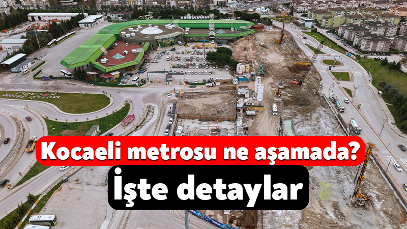 Kocaeli’yi raylı sistem hatlarıyla donatan ve ulaşıma alternatif çözümlerle nefes