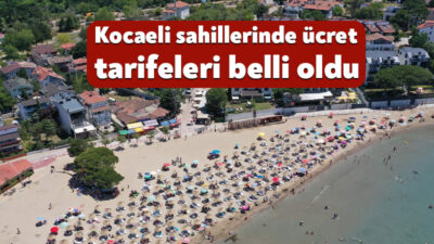 Kocaeli Büyükşehir Belediyesi, deniz sezonunun açılması ile birlikte plajlarda sunulacak