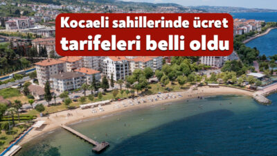 Kocaeli Büyükşehir Belediyesi, deniz sezonunun açılması ile birlikte plajlarda sunulacak