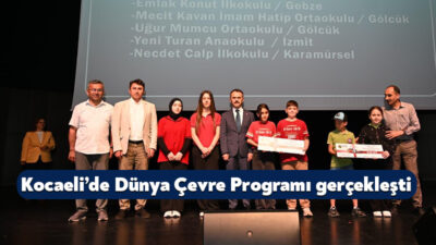 5 Haziran Dünya Çevre Günü ve Türkiye Çevre Haftası münasebetiyle