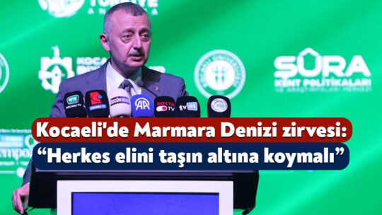 Kocaeli Büyükşehir Belediyesi’nin COP’31 İklim Zirvesi’ne veri oluşturabilmek için düzenlediği