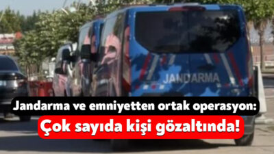 Kocaeli İl Jandarma Komutanlığı’na ve İl Emniyet Müdürlüğü’ne bağlı ekipler