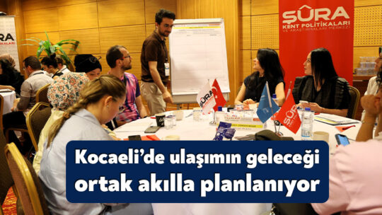 Kocaeli Büyükşehir Belediyesi’nin “Kocaeli Yaya Ulaşımı Eylem Planı” kapsamında düzenlediği