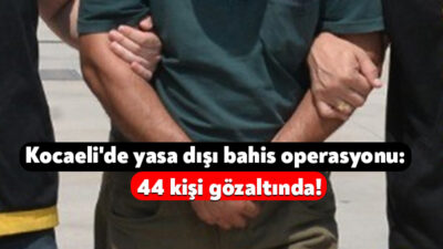 İstanbul Cumhuriyet Başsavcılığı koordinesinde Kocaeli'nin de aralarında yer aldığı 11