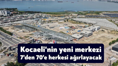 Kocaeli Büyükşehir Belediyesi tarafından eski İnterteks Fuar Alanı bölgesinde hayata