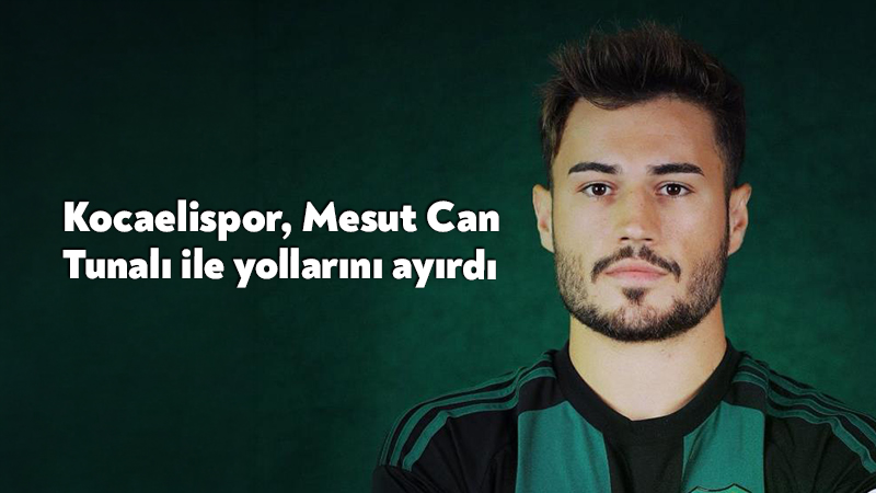 Trendyol Süper Lig ekiplerinden Kocaelispor, orta saha oyuncusu Mesut Can