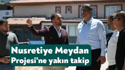 Kartepe Belediye Başkanı Av. M. Mustafa Kocaman Nusretiye Mahallesi’nde yapımı
