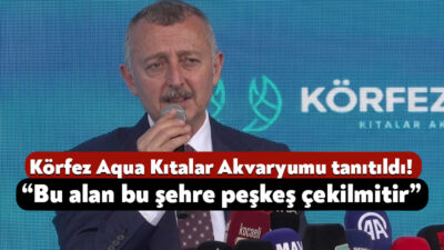 Kocaeli Büyükşehir Belediyesi tarafından İzmit Millet Bahçesi’nde inşa edilen Körfez