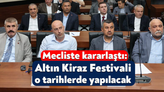 Körfez Belediyesi Meclisi’nde kararlaştı: Altın Kiraz Festivali’nin tarihi belli oldu Körfez Belediyesi Haziran ayı meclis toplantısı gerçekleştirildi. Altın Kiraz Festivali’nin