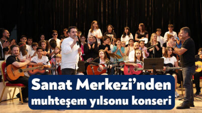Körfez Belediyesi Sanat Merkezi kursiyerleri tarafından hazırlanan Yıl Sonu Konseri,