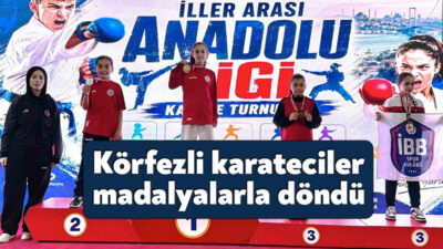 İstanbul’da yapılan Anadolu Karate Ligi 1. Etap Şampiyonası’nda ilimizin başarılı