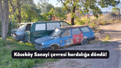 Kartepe Köseköy Sanayi Sitesi çevresinde oluşan görüntü tepki çekiyor. Sanayi