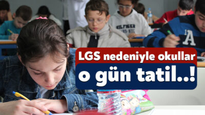 13 Haziran Cumartesi günü gerçekleştirilecek olan Liseler Geçiş Sınavı öncesinde