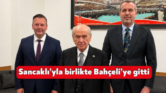 MHP’nin yeni il başkanı Sancaklı’yla birlikte Bahçeli’ye gitti Milliyetçi Hareket Partisi Kocaeli İl Başkanı Enes Emengen, MHP Kocaeli
