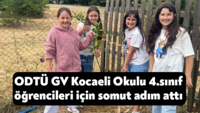 ODTÜ Geliştirme Vakfı Özel Kocaeli Okulları 4. sınıf öğrencileri, dönem