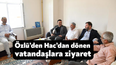 Başiskele Belediye Başkanı M. Yasin Özlü, kutsal topraklarda Hac ibadetini