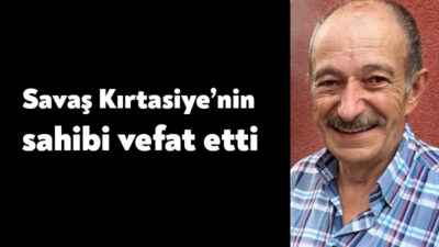 Kocaeli’nin tanınan eğitimcilerinden olan Savaş Kırtasiye’nin sahibi Tevfik Savaş Öztürk,