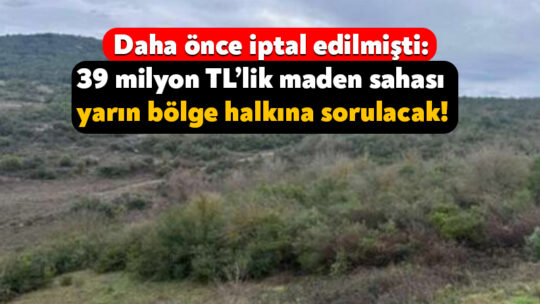 Sedef Kireç Sanayi ve Ticaret Şirketi’nin Körfez’de maden aramak için