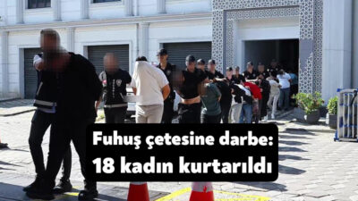 Kocaeli merkezli 4 ilde insan ticareti ve fuhşa yönelik düzenlenen