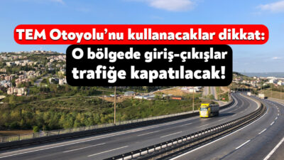 Karayolları 1. Bölge Müdürlüğü tarafından İzmit Doğu Kavşağı ile Gümüşova