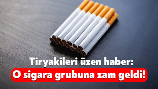 Tiryakileri üzen haber: O sigara grubuna zam geldi! TBYD Başkanı Erol Dündar, sosyal medya hesabından yaptığı paylaşımla JTI
