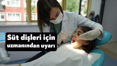 Öğretim Üyesi Uzm. Dr. Hülya Çerçi Akçay, süt dişlerinin "nasıl
