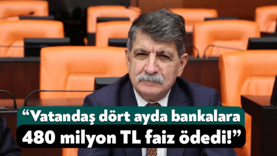 CHP Kocaeli Milletvekili Prof. Dr. Mühip Kanko, vatandaşların artan borç