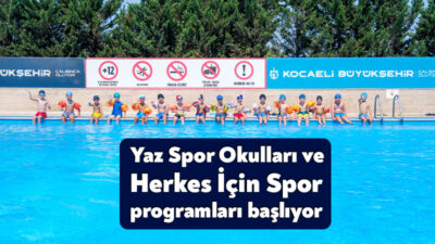 Yaz Spor Okulları ve Herkes İçin Spor projeleri ile basketboldan