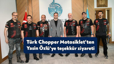 Başiskele Belediye Başkanı M. Yasin Özlü, Türk Chopper Motosiklet Kulübü