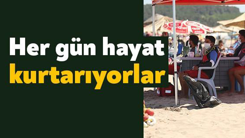 Kocaeli Büyükşehir Belediyesi bünyesinde görev yapan cankurtaran ekipleri, deniz sezonunun