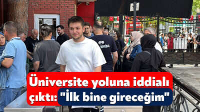 Kocaeli'de Yükseköğretim Kurumları Sınavı’nın (YKS) ilk oturumu olan Temel Yeterlilik