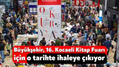 Kocaeli’nin en önemli organizasyonlarından olan kitap fuarı için organizasyon süreci