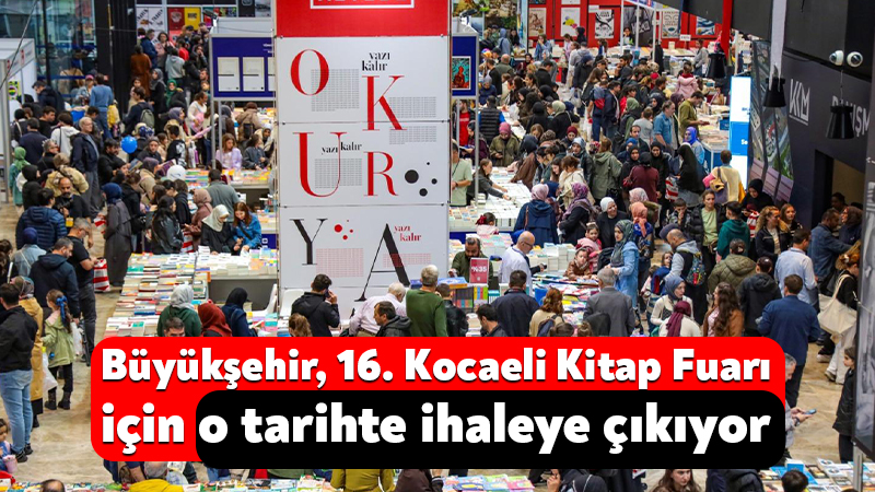 16. Kocaeli Kitap Fuarı ne zaman? 16. Kocaeli Kitap Fuarı’na hangi yazarlar katılacak? 16. Kocaeli Kitap Fuarı nerede? Kocaeli’nin en önemli organizasyonlarından olan kitap fuarı için organizasyon süreci