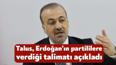Ak Parti Kocaeli İl Başkanı Şahin Talus, bugün basın toplantısı