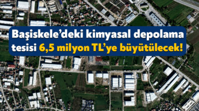 Başiskele’nin Karadenizliler Mahallesi’nde faaliyet gösteren Albar Kimya Şirketi, kimyasal depolama