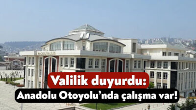 Karayolları 1. Bölge Müdürlüğü’nün sorumluluğunda yer alan otoyol ve bağlantı