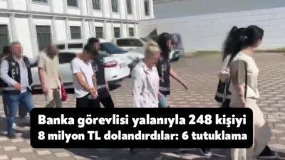 Kocaeli merkezli 3 ilde düzenlenen eş zamanlı operasyonda, kendilerini banka