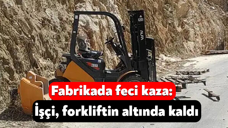 Başiskele’deki fabrikada feci kaza: İşçi, forkliftin altında kaldı Başiskele’de faaliyet gösteren bir fabrikada iş kazası meydana geldi. Forkliftin