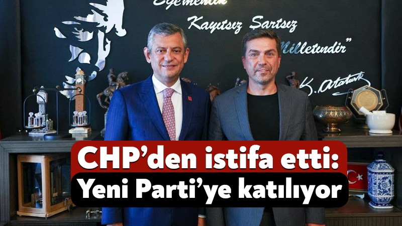 Bülent Sarı CHP’den istifa etti! Eski CHP Kocaeli İl Başkanı Bülent Sarı, sosyal medya hesabından