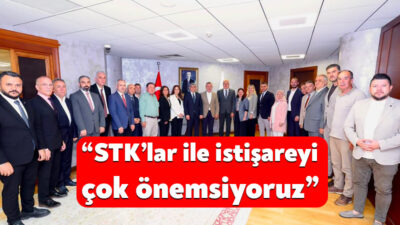 Kocaeli Büyükşehir Belediye Başkanı Tahir Büyükakın, sivil toplum kuruluşlarının temsilcilerini