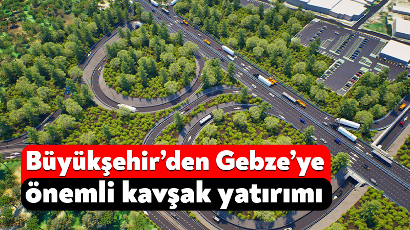 Kocaeli Büyükşehir Belediyesi, Gebze’de vatandaşların ulaşım konforunu artıracak ve bölgedeki