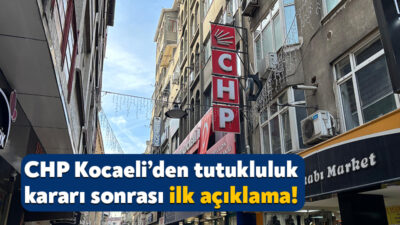 İzmit Belediye Başkanı Fatma Kaplan Hürriyet ve CHP İzmit İlçe